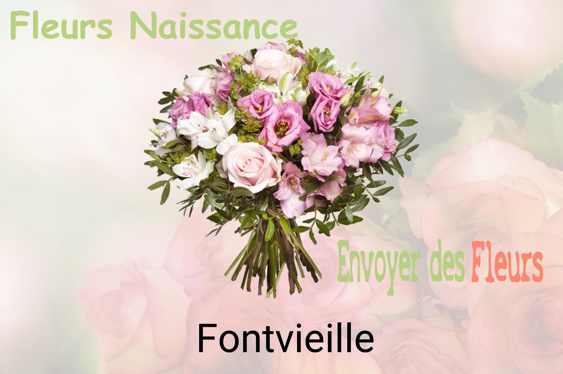 Bouquet de fleurs de naissance livré à Fontvieille