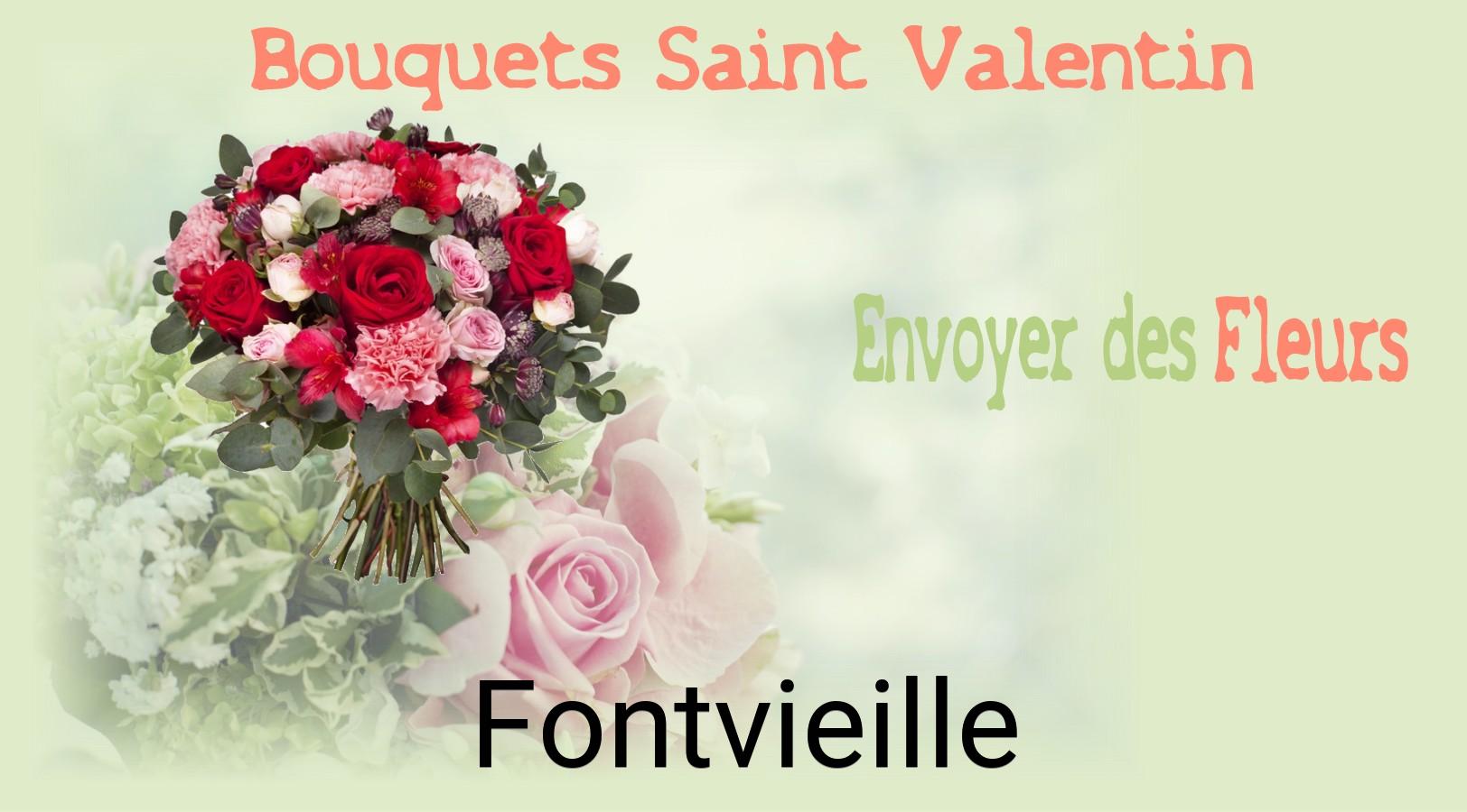 Roses de Saint-Valentin livrées à Fontvieille